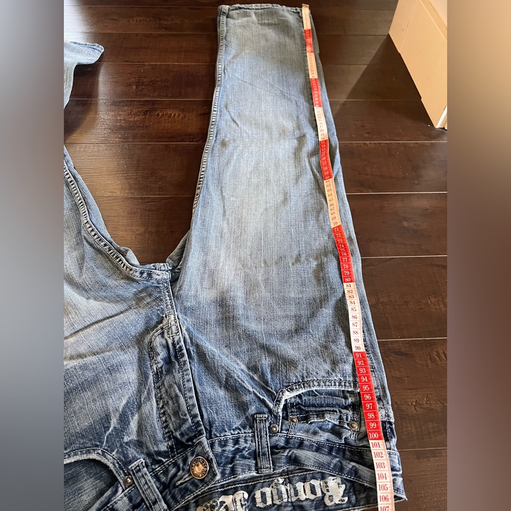 Vintage Bongo Jeans distressed straight leg jeans - Picture 15 of 16